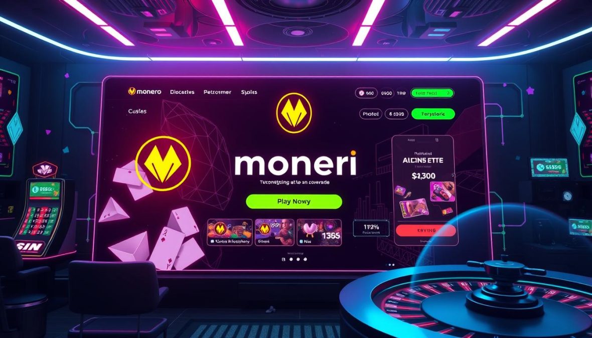 What is a Monero casino site?